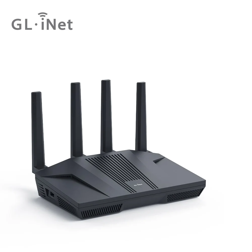 GL.iNet 플린트 2 (GL-MT6000) 가정 및 사무실 라우터, 8 스트림 와이파이 6 기술, OpenWrt,2.5G 이더넷 포트, 부모 제어