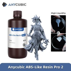 ANYCUBIC LCD 3D 프린터용 감광성 폴리레진, 수축 최소화, 고정밀, ABS 프로 2 송진, 405nm