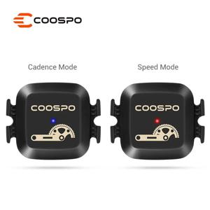 COOSPO 케이던스 및 속도 센서 듀얼 모드 RPM 모니터, 블루투스 4.0 ANT 로드 바이크, Wahoo Garmin 자전거 컴퓨터, BK467