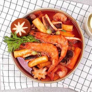 해물떡볶이 620g(2~3인분), 옛날떡볶이749g (2~3인분)