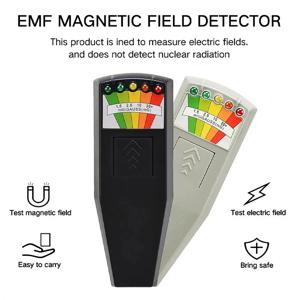 휴대용 카운터 전문 EMF 계량기 테스터, 5 LED EMF 계량기 자기장 탐지기, 유령 사냥 초자연적 장비 테스터