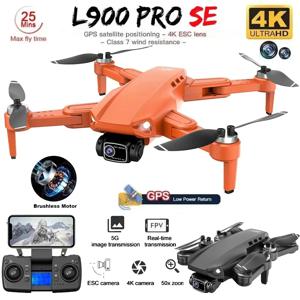 L900 Pro SE GPS 드론, 전문가용 4K HD 카메라, 5G 와이파이 FPV 쿼드콥터, 브러시리스 모터, 접이식 RC 드론, 어린이 장난감