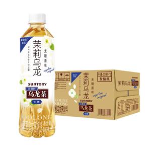 산토리 재스민 우롱 차, 무설탕, 500ml x 15 병