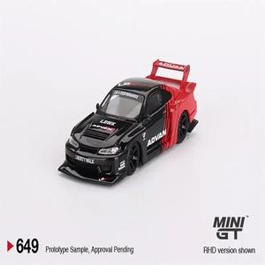 미니 GT 다이캐스트 모델 자동차, 1:64 LB-슈퍼 실루엣, ADVAN RHD