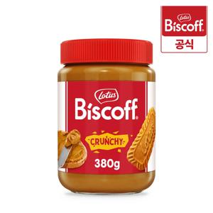 로투스 비스코프 스프레드 크런치 380g / 카라멜 비스킷 로투스잼 토스트 디저트 쨈