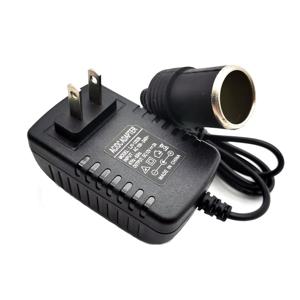 자동차 시가 라이터 어댑터, 220V ~ 12V 2A DC 전원 컨버터 충전기, 변압기 시가 라이터 플러그 소켓, 전자 잭