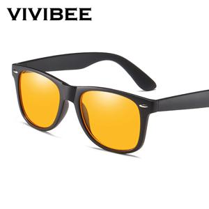 VIVIBEE 클래식 스퀘어 게이밍 안경, 블루 라이트 차단 안경, 남성 노란색, 여성 사무실 안티 라이트 안경, 컴퓨터 필터 고글