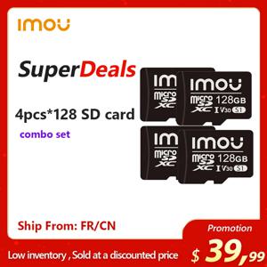 IMOU 감시 CCTV 전용 SD 카드 세트, MicroSDXC 카드, 빠른 배송, 10 일 배송, 높은 호환성 사용, 128G, 64G