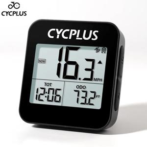 CYCPLUS GPS 자전거 컴퓨터 무선 스톱워치, IPX6 방수 사이클링 주행 거리계, 자전거 액세서리 속도계