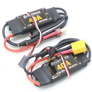 Mitoot 브러시리스 40A ESC 속도 컨트롤러 2-4S, 5V 3A UBEC 포함, RC FPV 쿼드콥터 RC 비행기 헬리콥터용