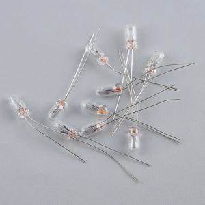 에디슨 백열 필라멘트 라이스 램프 전구, 미니어처 0.07A, 3mm, 4mm, 5mm, 1.5V,3V,6V, 9V,12V, 24V, 10 개