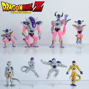 드래곤 볼 Z 피규어 킹 콜드 프리자 피규어, 애니메이션 DBZ 냉동고 액션 피규어, PVC 컬렉션 모델 장난감, 어린이 선물, 세트당 8 개