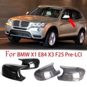 글로스 블랙 백미러 커버 캡, BMW X1 E84 X3 F25 Pre-LCI 2010 2011 2012 2013, 도매 빠른 배송, 최고 품질