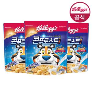 켈로그 시리얼 콘푸로스트 300g x 3개