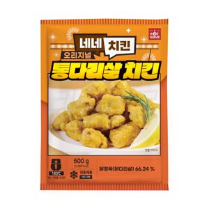 [퀴클리몰] 네네치킨 오리지널 통다리살치킨 600g / 네네치킨 순살치킨