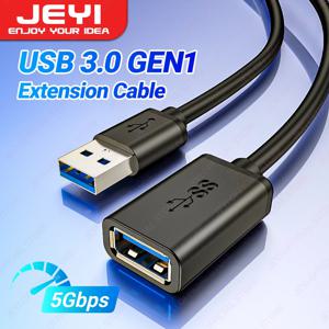 JEYI USB 익스텐션 케이블, USB 3.0 GEN1 5G, 수-암 연장 코드, 빠른 데이터 전송, 키보드, 마우스, 플래시 드라이브 호환