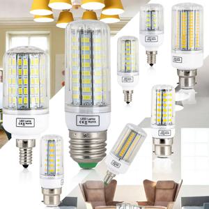 가정용 핫 LED 램프 전구, 5730 SMD 앰플 봄빌라 조명, E14 E27 B22 E12 전구, 24 30 42 64 80 89 108 136 165LED