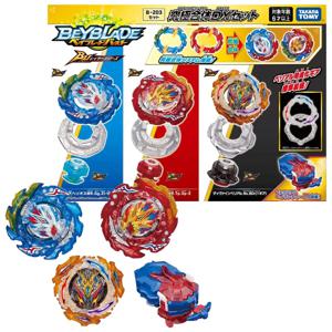 Takara Tomy Beyblade 버스트 BU B-203 헬리오스 하이페리온 얼티밋 퓨전 DX 세트