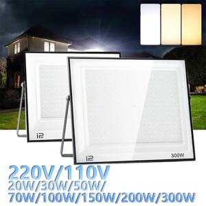 LED 투광 조명, 야외 LED 초점 방수 반사판, 스포트라이트 가로등, 벽 램프, 정원, 150W, 50W, 100W, AC220V