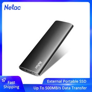 Netac 노트북용 외장 SSD, 휴대용 SSD, 500GB, 250GB, USB 3.2, 타입 C, 1TB, 2TB