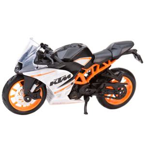 KTM RC 390 다이캐스트 차량, 수집용 취미 오토바이 모델 완구, 1:18