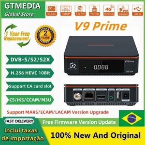 GTMEDIA V9 프라임 DVB-S S2 S2X 위성 리시버, H.265 HEVC, 10 비트, 1080P FHD MARS, ECAM, LACAM, CCAM, M3U, CS, IKS,AVS +,VCM, ACM TV 박스