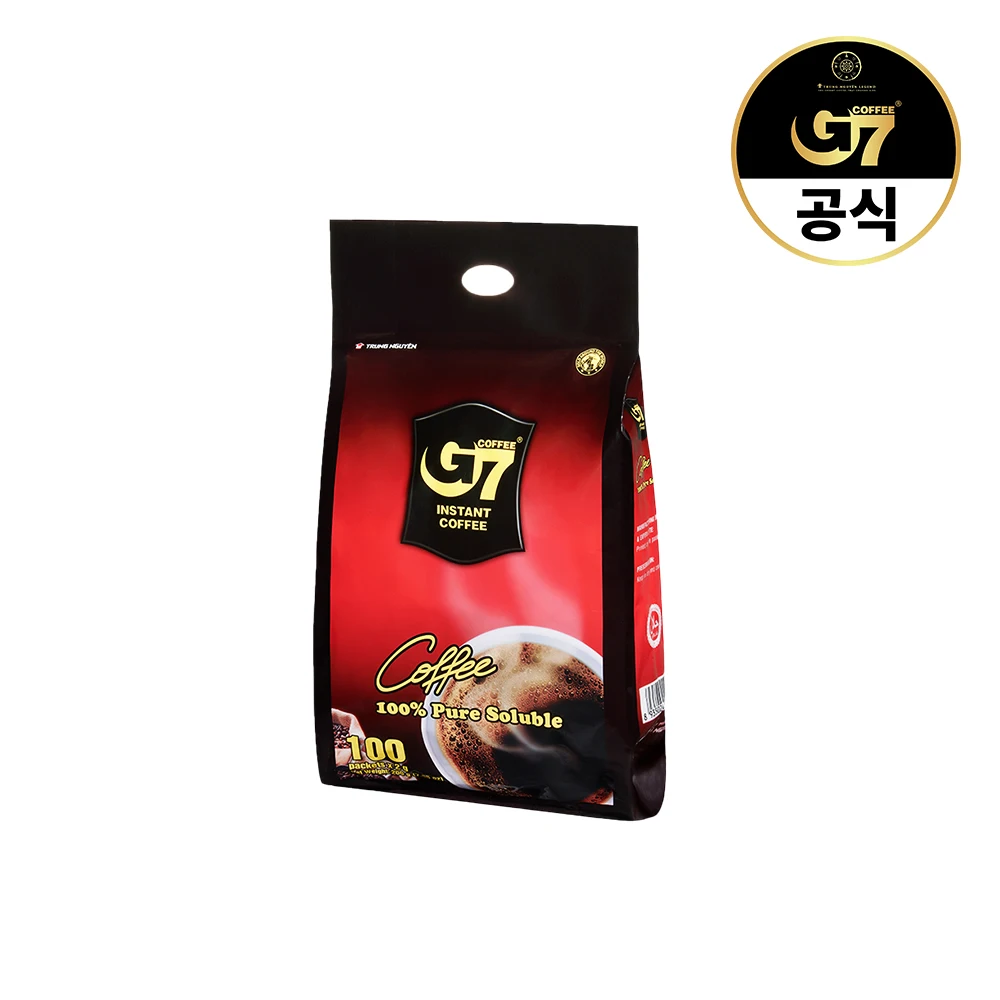 G7 베트남 커피 퓨어블랙 2g x 100개입