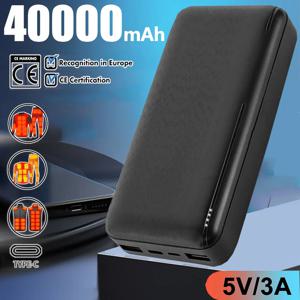 가열 조끼 재킷 스카프 장갑 휴대용 충전기 외부 배터리 팩, 40000mAh 휴대용 보조배터리, 5V 3A 가열 배터리