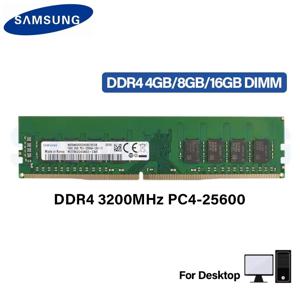 삼성 메모리 RAM DDR4 데스크탑 RAM, DIMM PC-21300 25600, 8GB, 4GB, 16GB, 3200MHz, 2666MHz, 2400MHz, 2133MHz, 1.2V