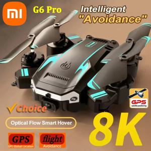 레노버 G6Pro 드론 GPS, 8K, 5G, 전문 HD 항공 사진, 듀얼 카메라, 장애물 회피, 4 로터 헬리콥터, 10000m