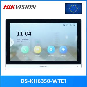 HIKVISION 다중 언어 7 인치 PoE 실내 모니터 DS-KH6350-WTE1 교체 DS-KH6320-WTE1, 앱 Hik 연결, WiFi, 비디오 인터폰