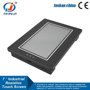 Huaqingjun CNC 기계용 터치 스크린, HMI 이더넷 RS485 232 422 통신 DC19-30V, 7 인치