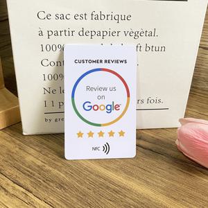 NFC Google 리뷰 카드로 비즈니스를 성장시키세요. Google 리뷰 카드를 탭하고 평가해 보세요.