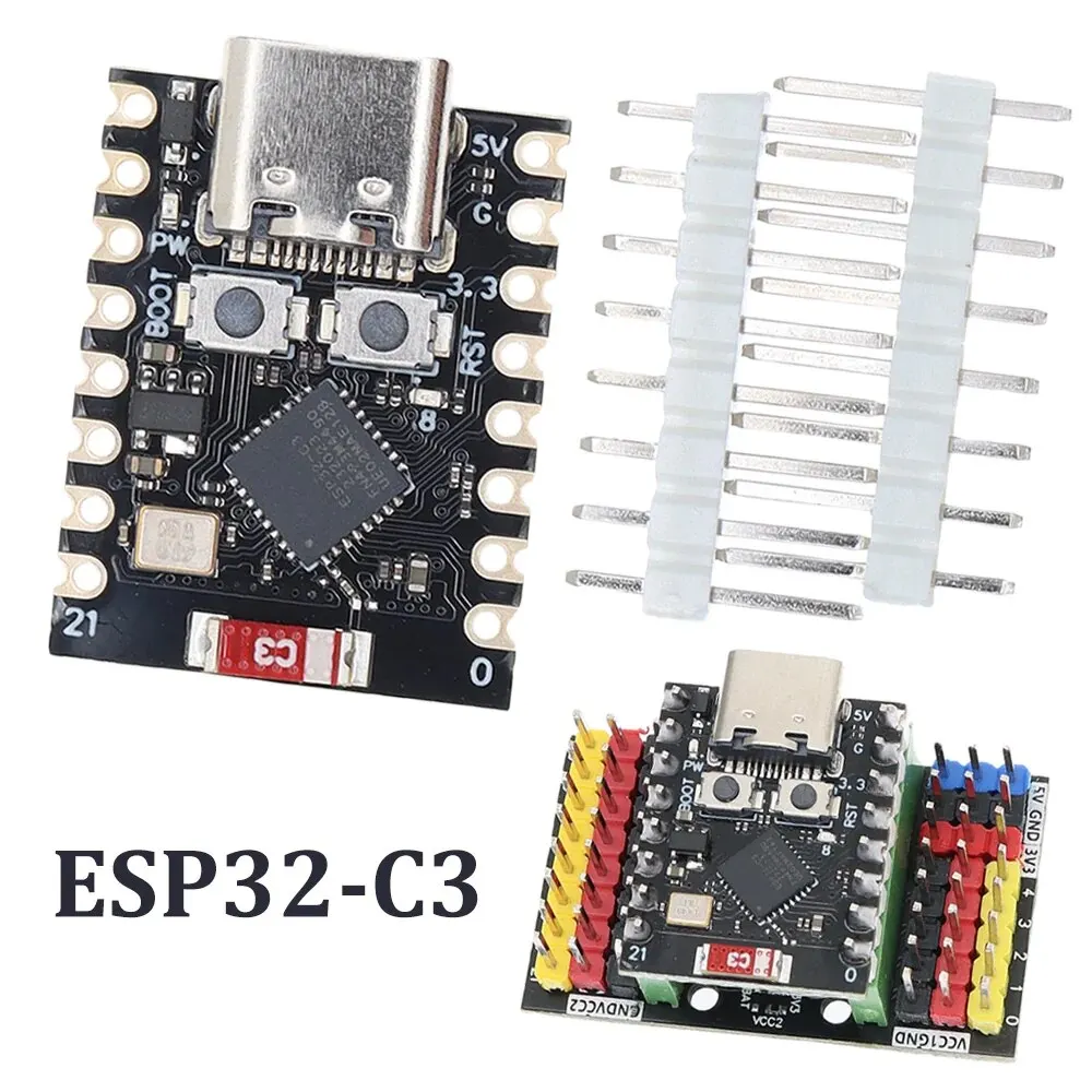 TENSTAR 슈퍼 미니 개발 보드, ESP32-C3 와이파이 블루투스 모듈, ESP32 C3