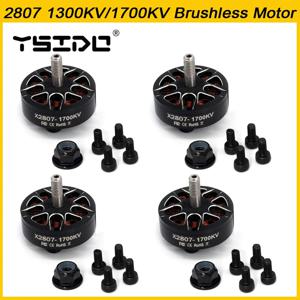 YSIDO DIY 부품 X2807 2807 1300KV 1700KV 4S-6S 브러시리스 모터, Mark4 FPV 프리스타일 7 인치 장거리 LR7 드론용