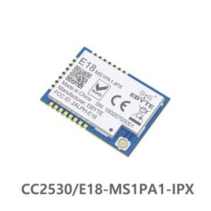 E18-MS1-IPX CC2530 모듈 ZigBee RF 2.4GHz 4dBm 장거리 IO 무선 송수신기 수신기, IPEX 안테나 SMD