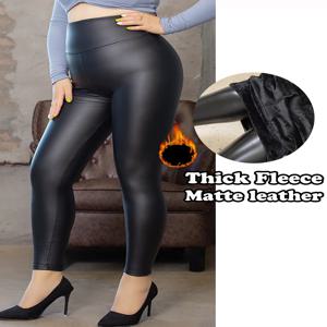 패션 지퍼 여성 Pu Legging 높은 허리 밀어 가죽 바지 슬림 Stretchy Jeggings 여성 따뜻한 롱 바지 섹시한 레깅스