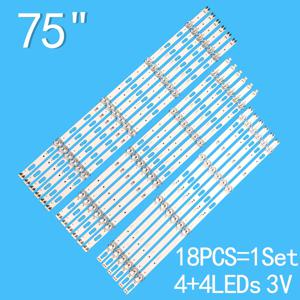 삼성용 LED 백라이트 스트립, 75 인치 BN96-50310A 50311A 50312A UN75TU7000 UN75TU700D UN75TU8000 UN75TU8200 CY-BT075HGEV, 18 개