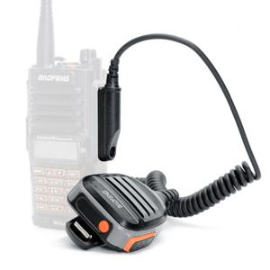 UV-9R 프로 스피커 방수 숄더 마이크, Baofeng UV-9R Plus UV-S22 Pro 양방향 라디오 GMRS-9R UV-9G GT-3WP BF