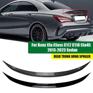 리어윙 스포일러, 메르세데스 벤츠 CLA 클래스, C117, C118, CLA200, CLA260, CLA45, AMG 2013-2023, 자동차 리어 스포일러 립, 외부 부품