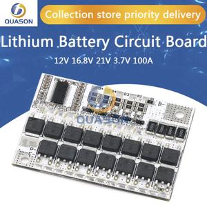 3s/4s/5s Bms 12v 16.8v 21v 3.7v 100a 리튬 이온 Lmo 삼원 리튬 배터리 보호 회로 기판 리튬 폴리머 밸런스 충전