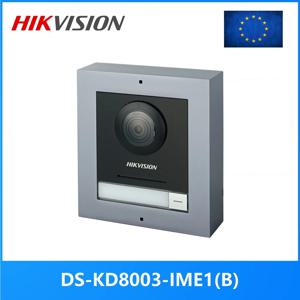 Hikvision IP 비디오 인터콤, DS-KD8003-IME1(B), 다국어 802.3af POE 빌라 IP 모듈, 초인종, 도어스테이션, 도어폰