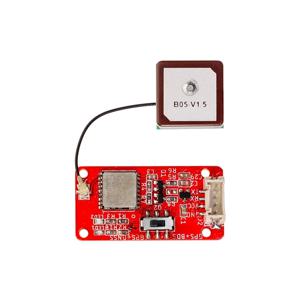 Crowtail GPS + BDS 모듈, GP02 위성 포지셔닝 마이크로컨트롤러, 32 비트 RISC CPU, BDS/GPS /GLONASS 지원