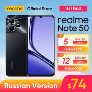 Realme AI 카메라, 강력한 옥타코어 프로세서, 3 카드 슬롯, 128GB, 5000mAh 배터리, 노트 50 6.74 인치, 90Hz 디스플레이, 13MP, 신제품