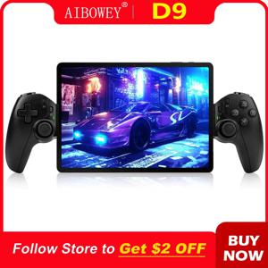 Aibowey D9 휴대폰 게임패드 듀얼 진동 블루투스 5.2 무선 게임 컨트롤러, 스위치, PS3, PS4 용 6 축 자이로