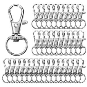 열쇠 고리 클립 후크 회전 걸쇠 랜야드 스냅 후크 랍스터 클로 걸쇠, 열쇠 고리 DIY 보석 공예 (32mm), 20 개