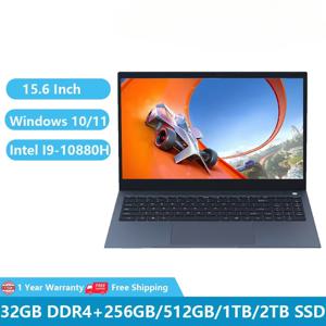 2023 게임용 노트북, 인텔 코어 I9-10880H, 32GB DDR4 + 2TB NVME, C 타입 지문, I9, 10 세대, Win11, 사무용 노트북, 15.6 인치