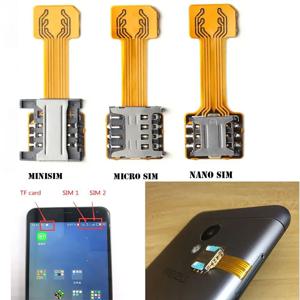 Geek 안드로이드 휴대폰 DIY 듀얼 SIM 카드 어댑터, 나노 카토, 마이크로 SD 확장기, 하이브리드 심 슬롯용