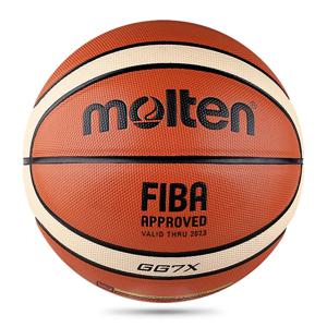 성인 및 청소년용 Molten GGG7X 농구 PU 가죽, 야외 실내 경기 훈련, FIBA 승인