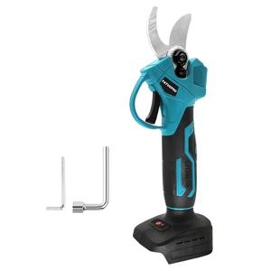 무선 브러시리스 전기 전정 전단 나무 분재 가지치기 가지 커터 전동 공구, Makita 18V 배터리 (배터리 없음), 30mm